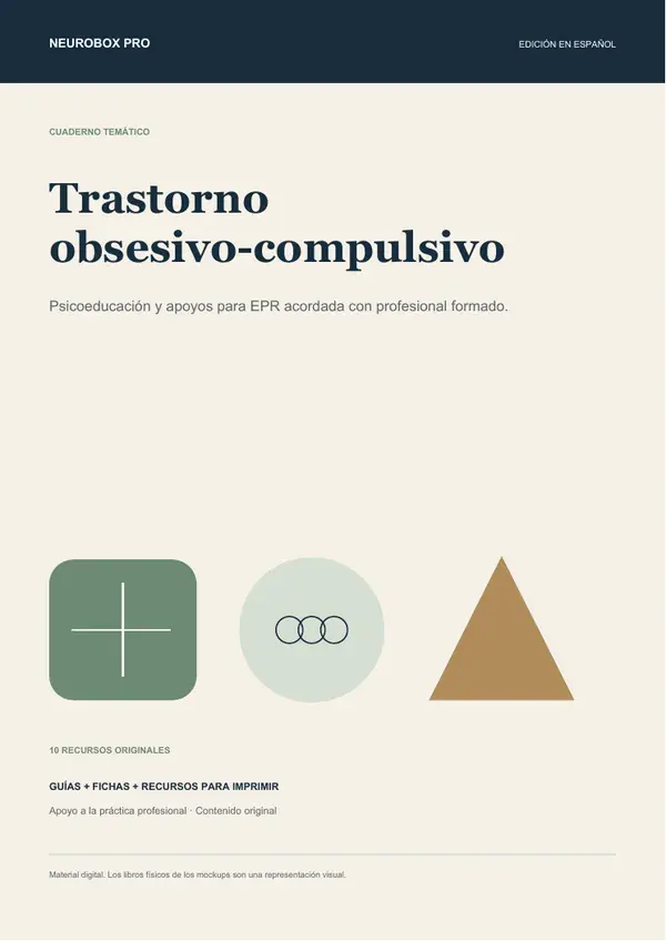 Portada del cuaderno Trastorno obsesivo-compulsivo