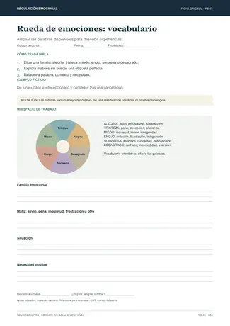 Rueda de emociones